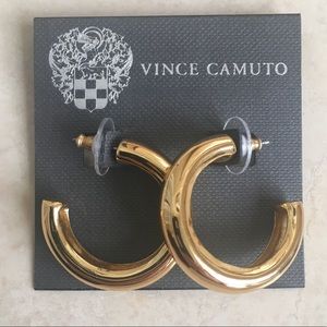 Vince Camuto Gold Hoop Earrings